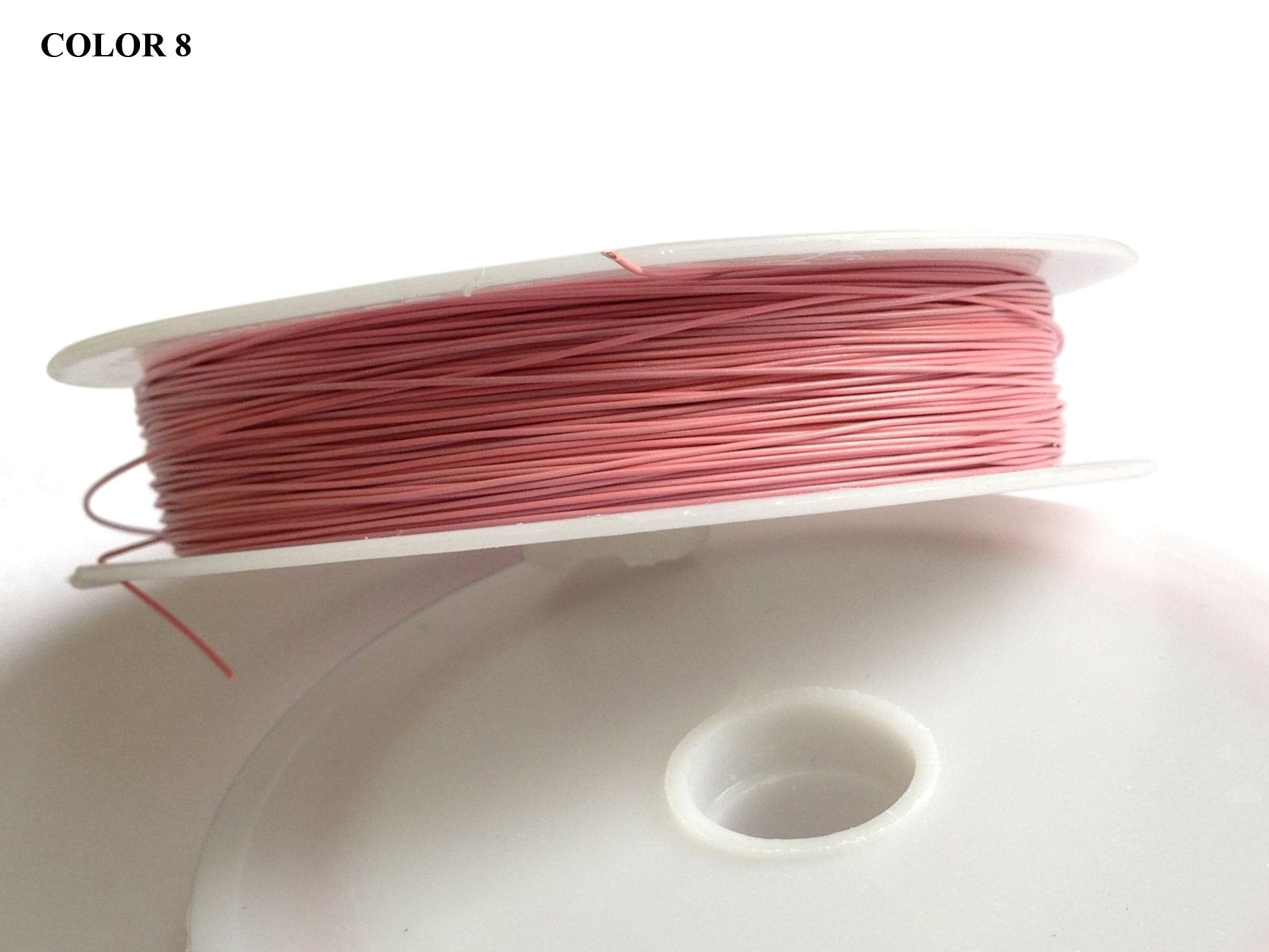 Jewellery Making Coated Steel Tiger Tail Beading Gear Wire 0.45mm Cord [jefs-stringlace-00480]
