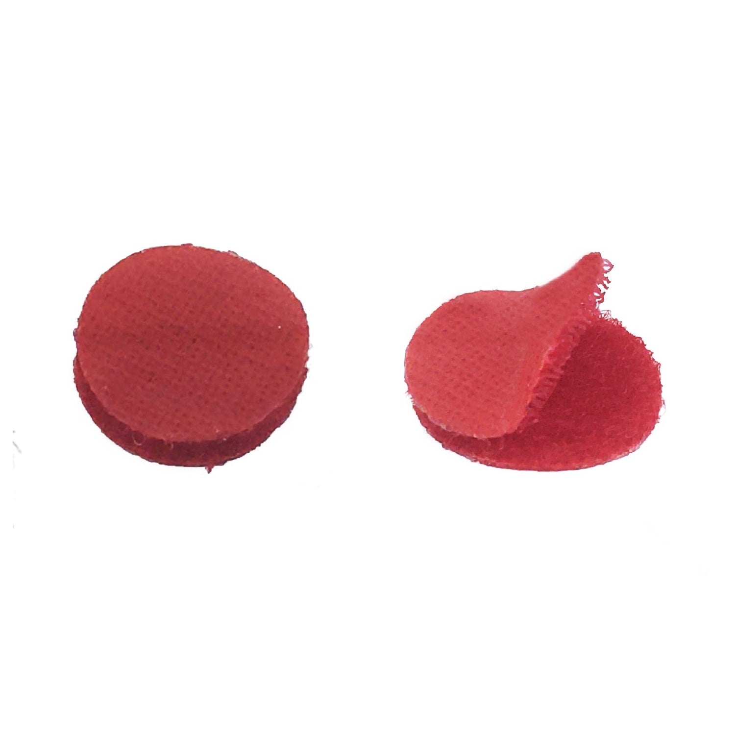 Strong Nylon Velcro Self Adhesive Patches Dots Fasteners For Crafts Garments Multipurpose Utilities 2cm Flat Round