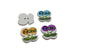 Wooden Buttons For Craft Scrapbook & Sewing 20x20x2xmm Cherry Fruit Multi-Color (Pack of 10 pieces) [tmp-jefs-bttns-00084]